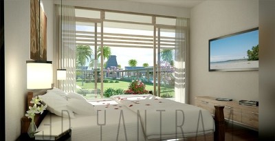 Diseño interior del dormitorio de representación